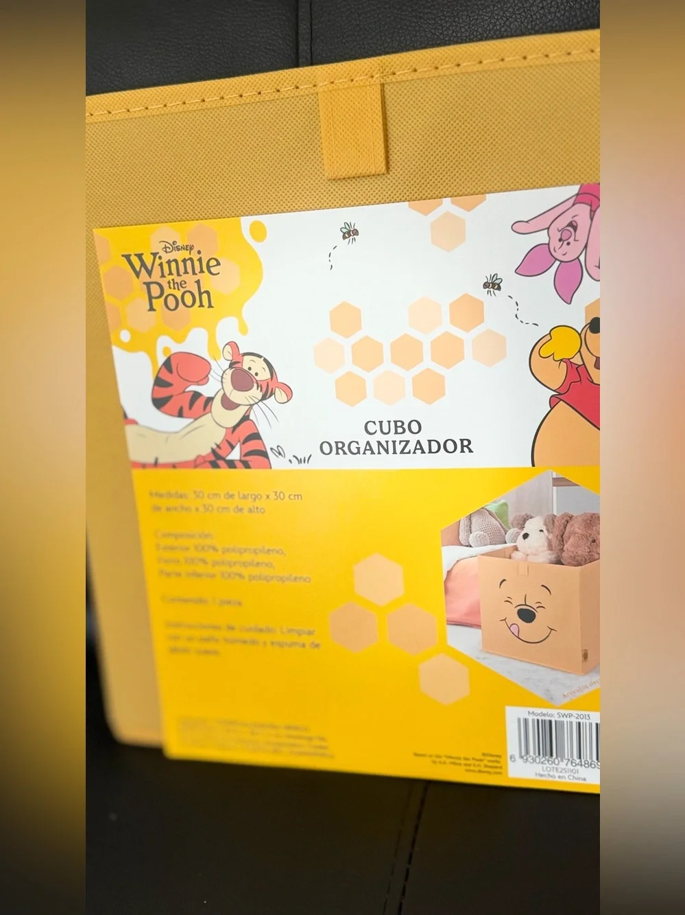 Disney Winnie the Pooh cube new perfect for storage decorations etc